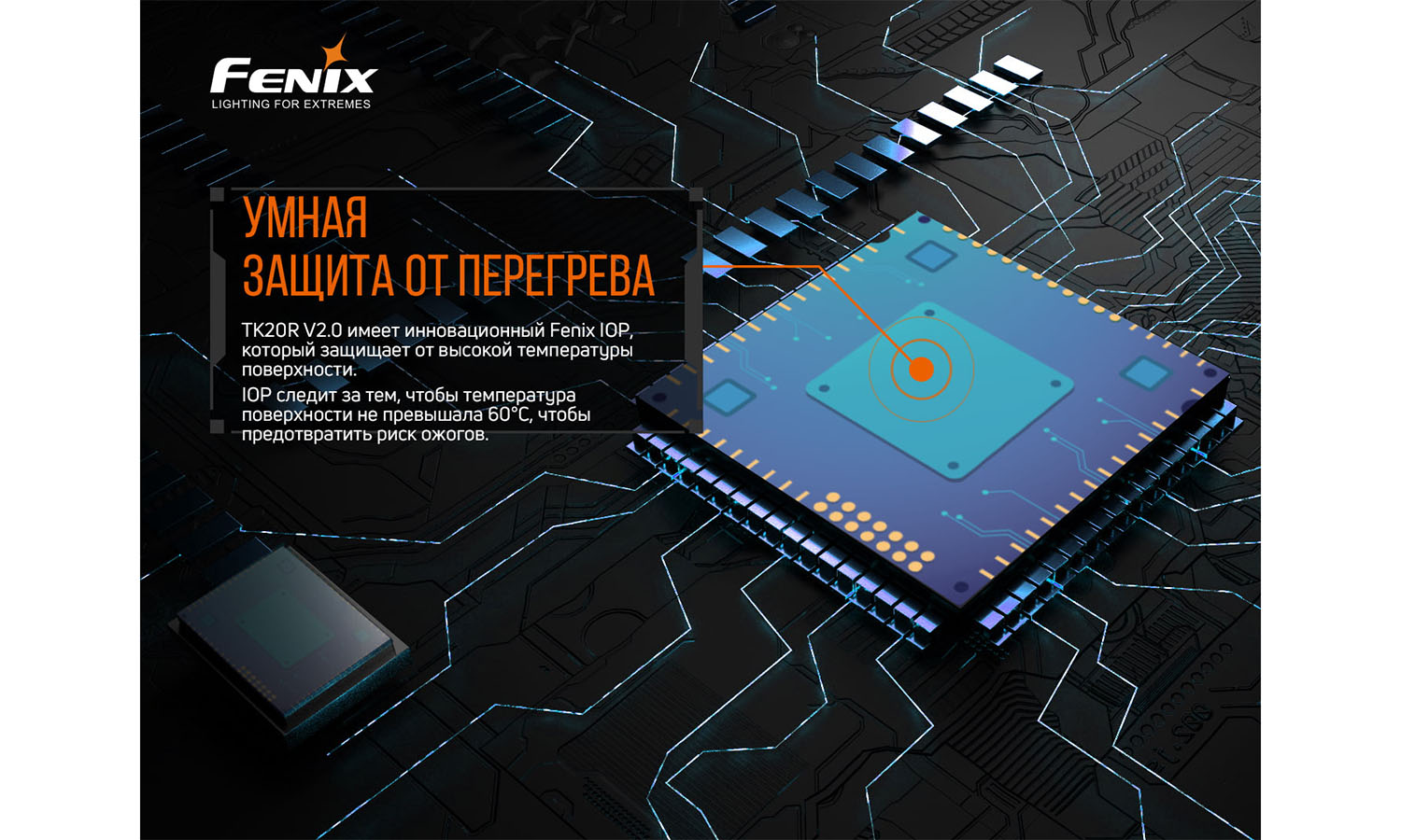 Фонарь ручной Fenix TK20R V2.0 7