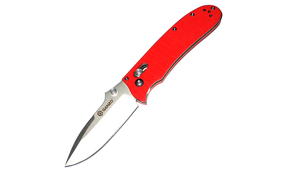 Фотография Складной нож Ganzo G704 красный