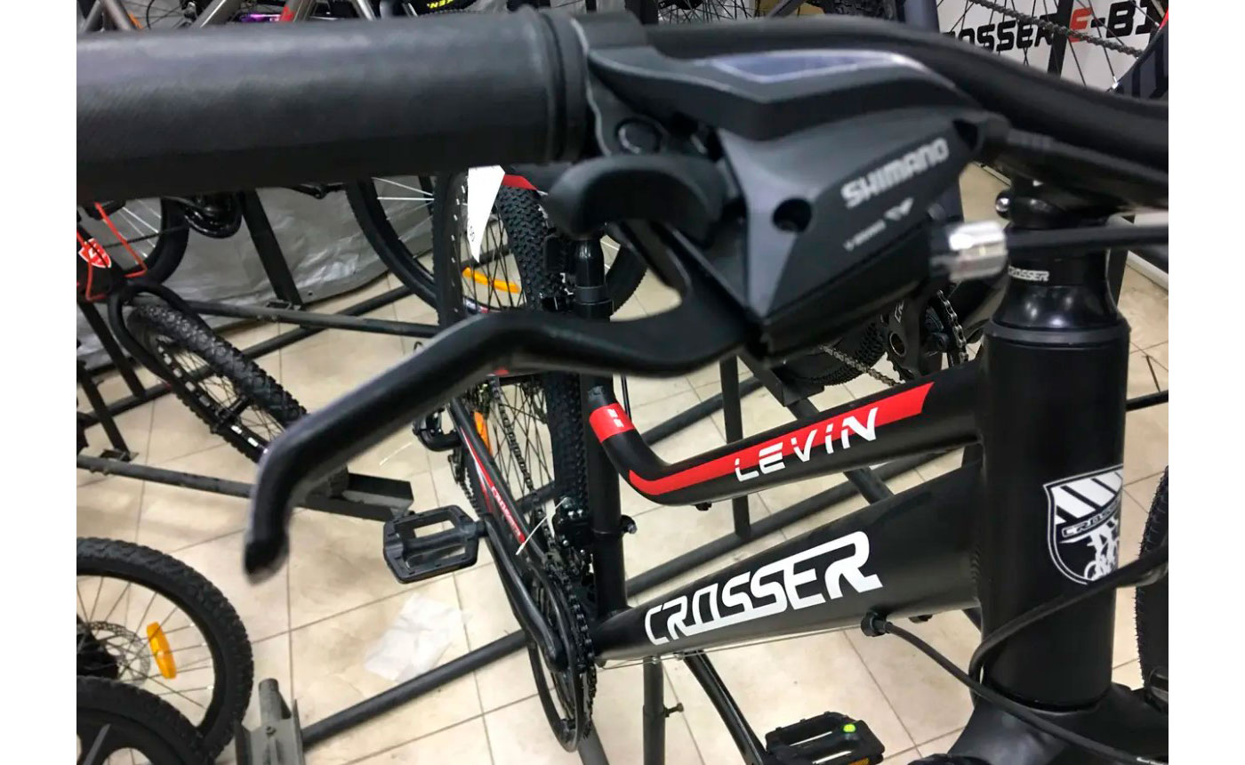 Велосипед Crosser Levin 24" XXS рама 12 2022 Чорно-червоний 4 Велосипед Crosser Levin 24" XXS рама 12 2022 Чорно-червоний 4