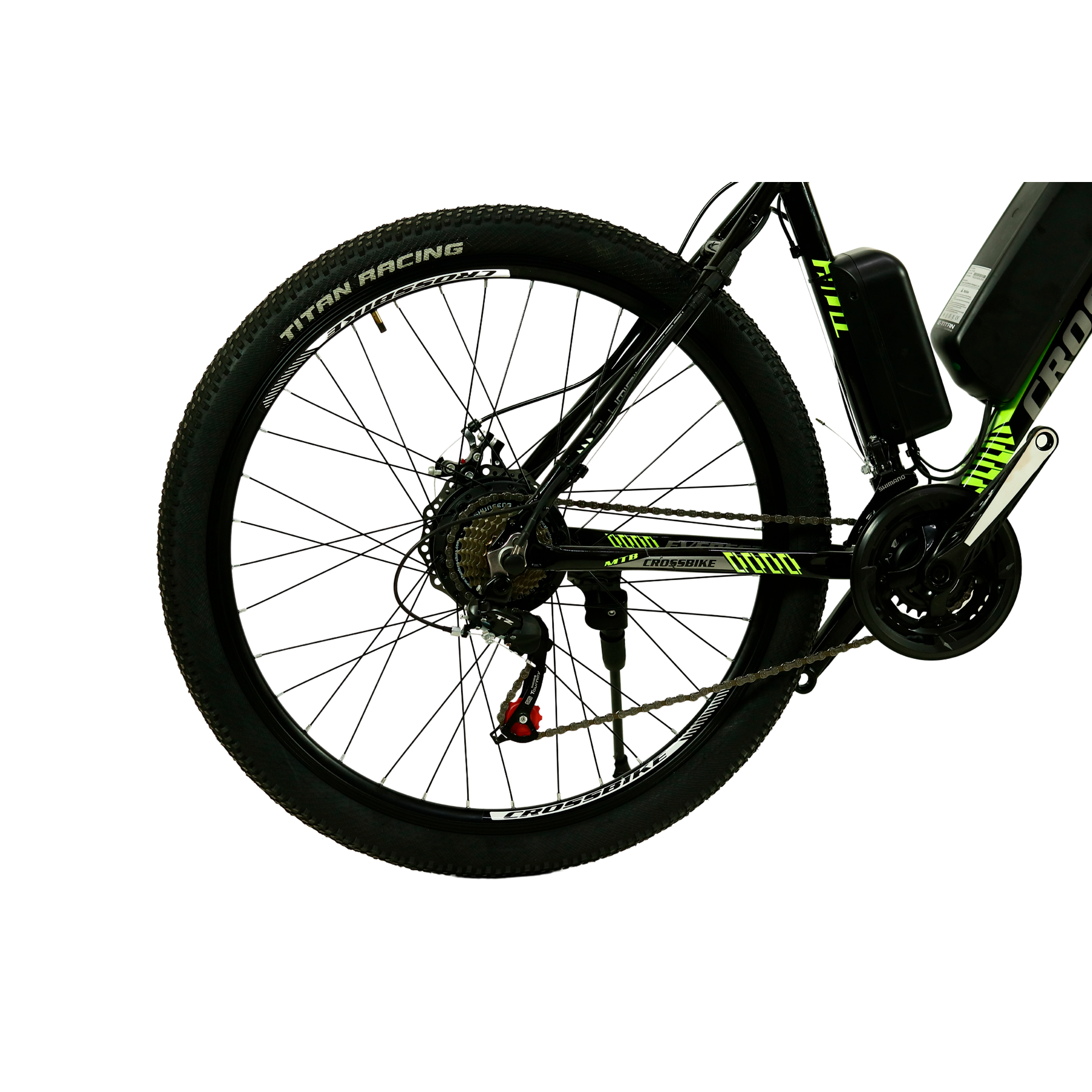 Электровелосипед CrossBike Everest 27,5", размер L рама 19.5", Черно-желтый 4 Электровелосипед CrossBike Everest 27,5", размер L рама 19.5", Черно-желтый 4