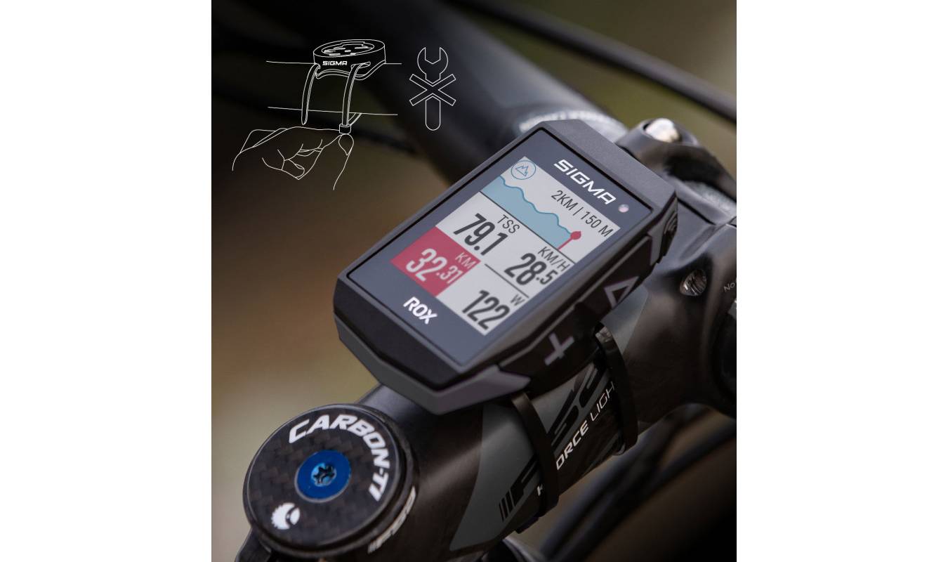 Велокомп'ютер Sigma Sport ROX 11.1 EVO White 2 Велокомп'ютер Sigma Sport ROX 11.1 EVO White 2
