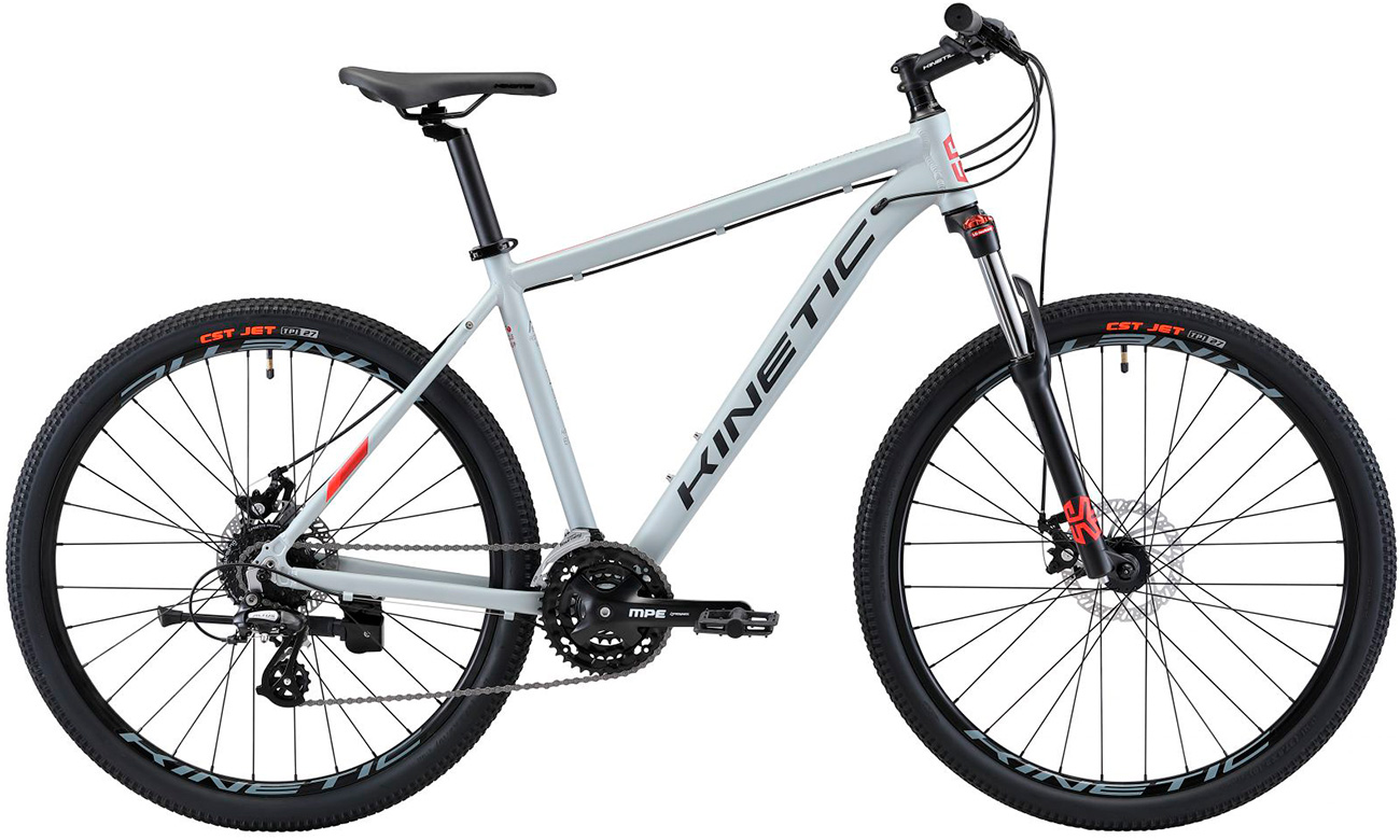 Велосипед Kinetic CRYSTAL 27.5” (2021) 2021 Сірий 2 Велосипед Kinetic CRYSTAL 27.5” (2021) 2021 Сірий 2