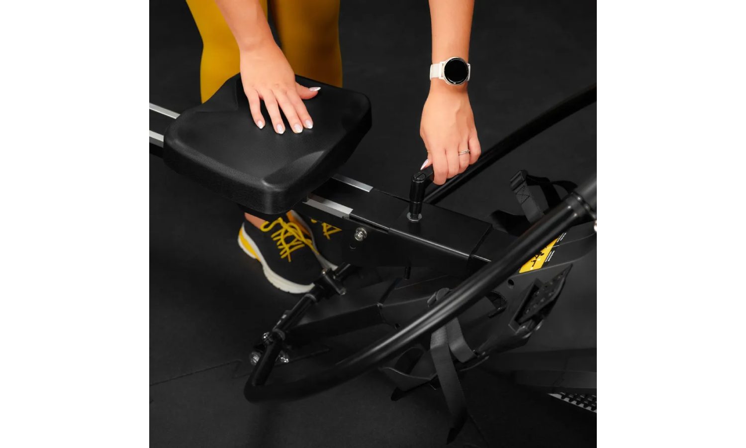 Гребной тренажер Trex Sport APRON TX-880RM аэромагнитный черный 5 Гребной тренажер Trex Sport APRON TX-880RM аэромагнитный черный 5