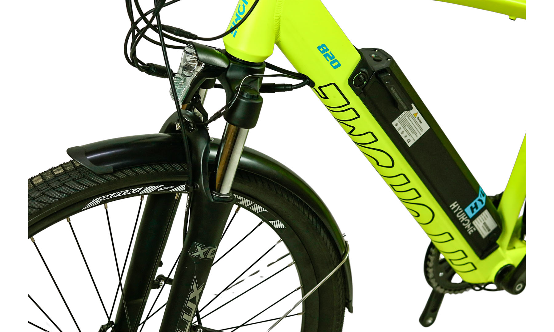 Электровелосипед Titan Alvas RANGER 820 Man 29" рама M (17") Желтый 2