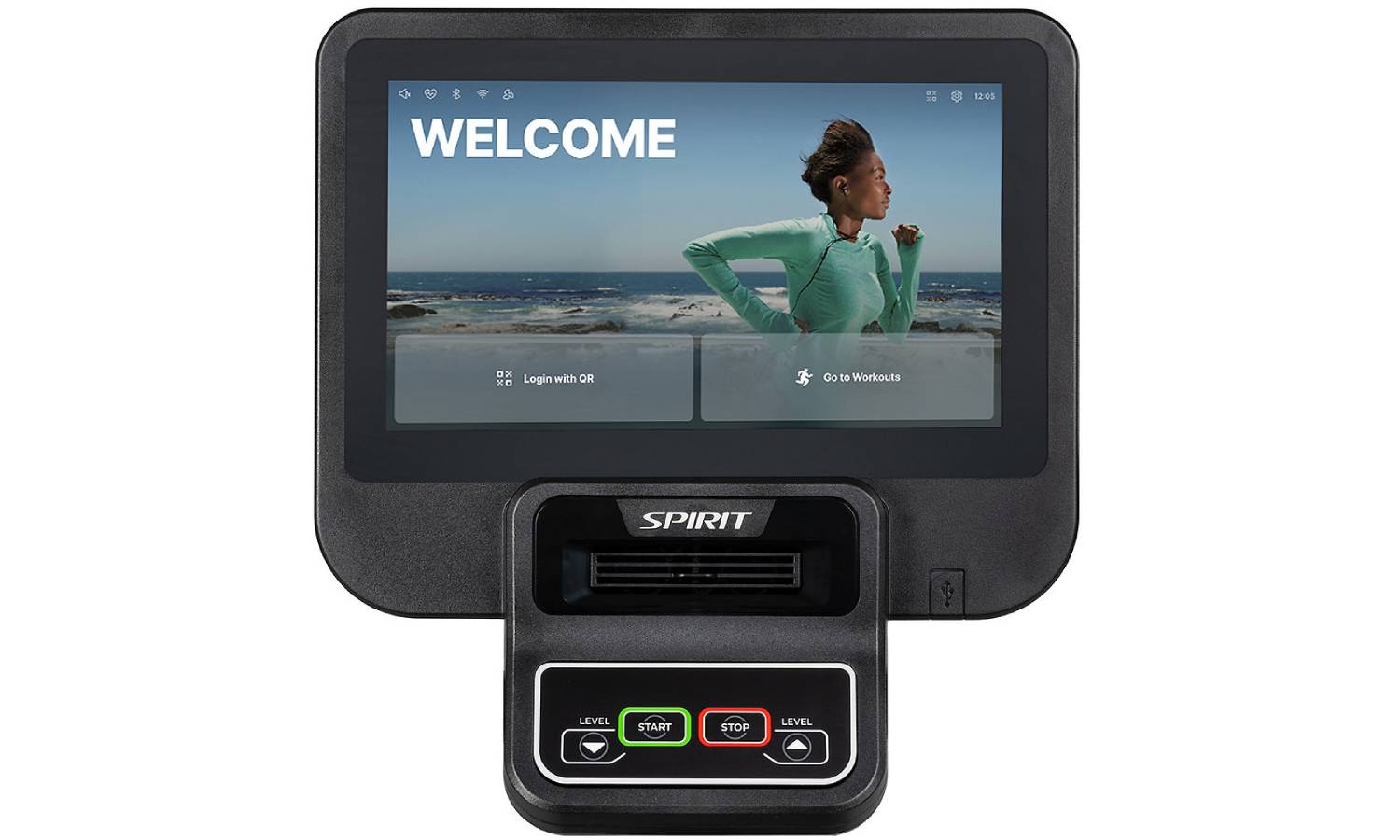 Горизонтальный велотренажер мультимедийный Spirit CR800ENT+, консоль 15,6" 8 Горизонтальный велотренажер мультимедийный Spirit CR800ENT+, консоль 15,6" 8