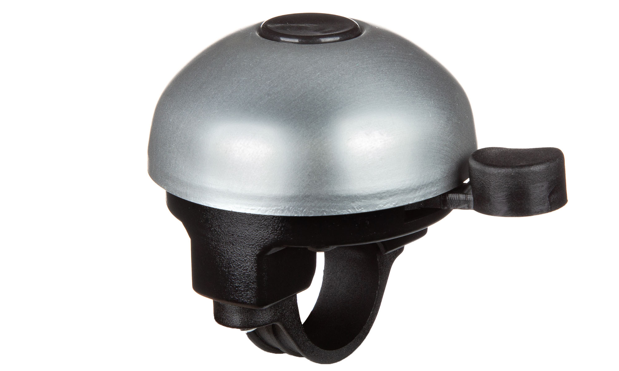 Звонок ONRIDE Сupola алюминиевый, Ø руля 22 мм, серебристый 