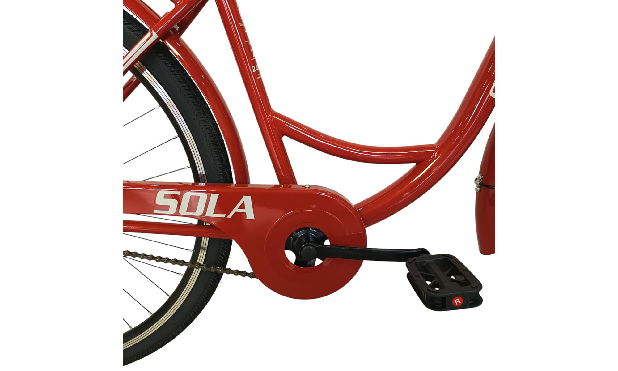 Велосипед SPARK CITY SOLA 28", размер M, рама - 18", год 2026, красный 2