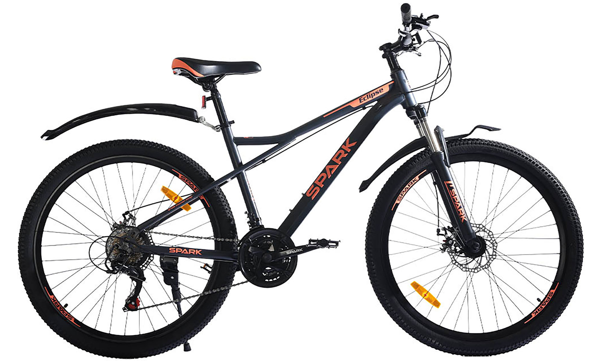 Велосипед SPARK ECLIPSE 26", размер S, рама 15", год 2026, черный 4 Велосипед SPARK ECLIPSE 26", размер S, рама 15", год 2026, черный 4