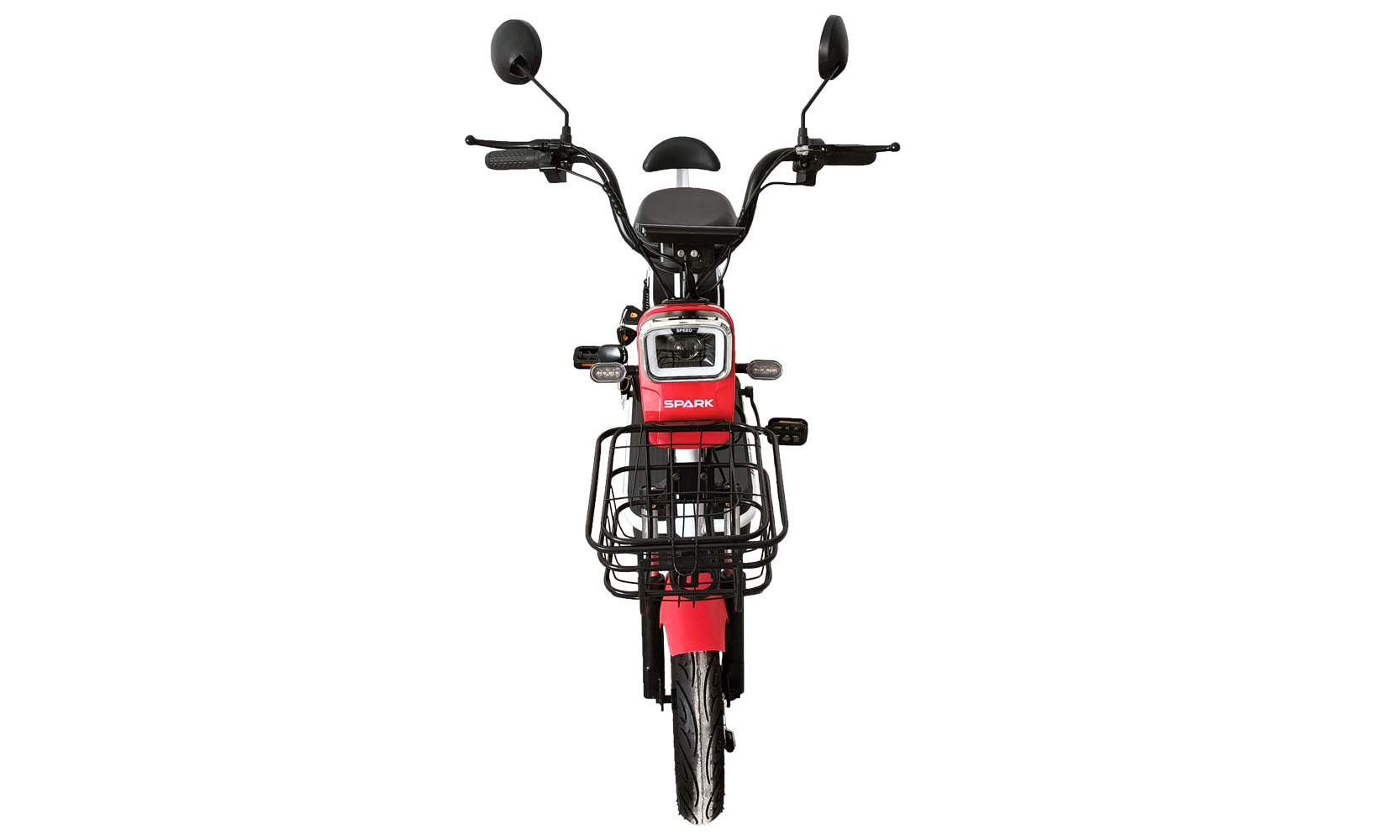Электровелосипед SPARK CITY 14" 48V/500W/20Ah Красный 8