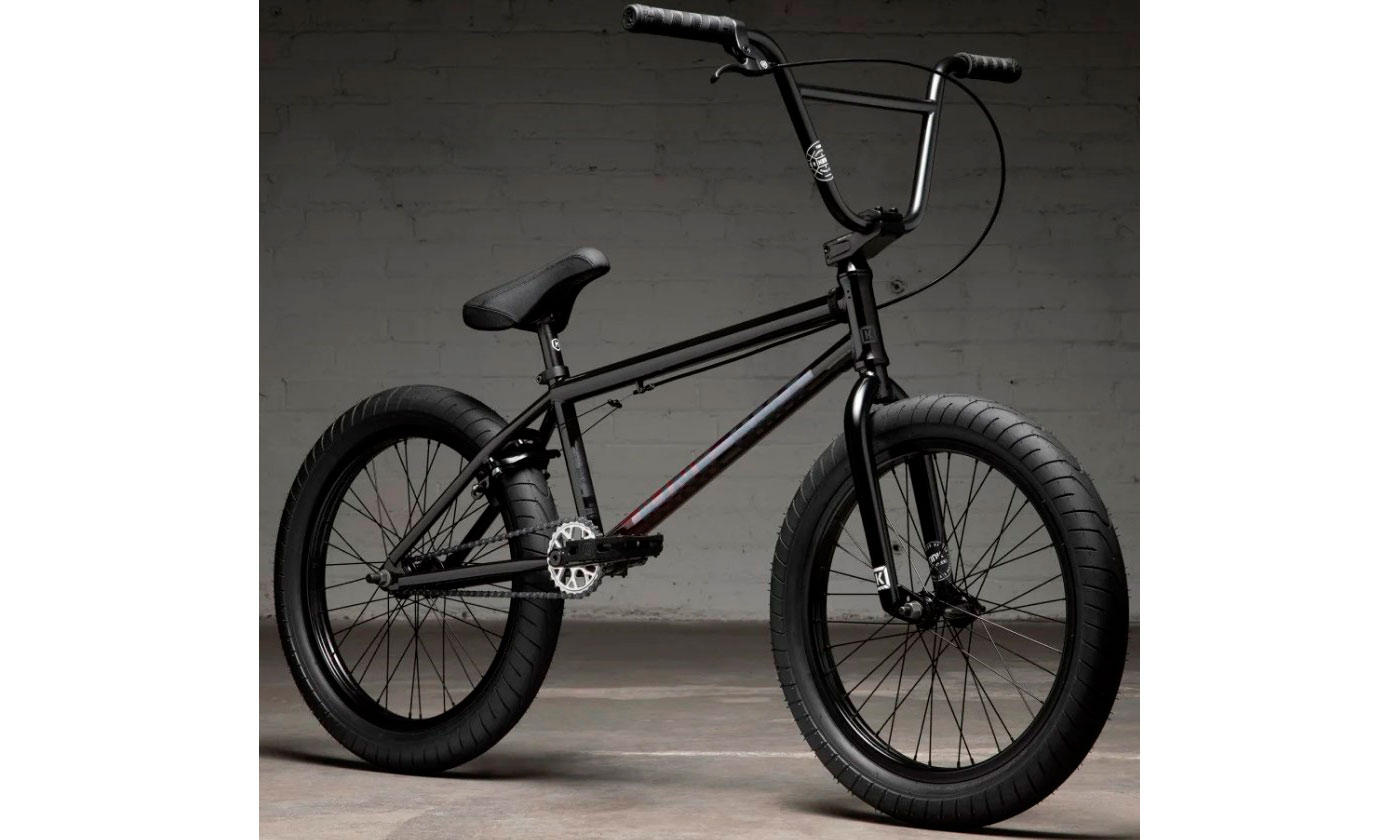 Велосипед KINK BMX WHIP 20" (ТТ 20,5") 2022 Gloss Black Fade 4