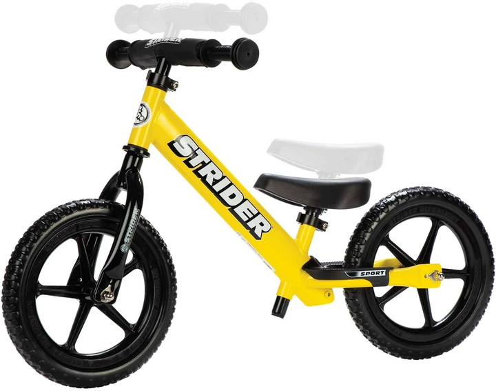 Баланс-байк Strider 12 Sport, Жовтий 4 Баланс-байк Strider 12 Sport, Жовтий 4