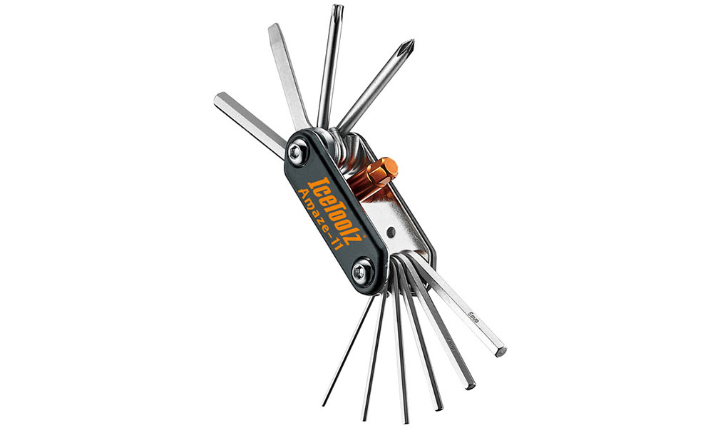 Фотографія Ключ ICE TOOLZ 95A5 доладний 11 інструментів Compact-11 black 2