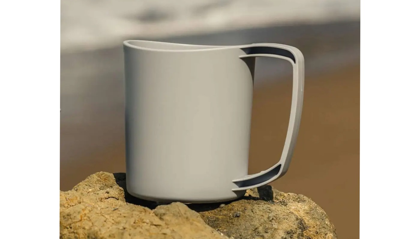 Кружка для походов Lifeventure Ellipse Mug light grey 2
