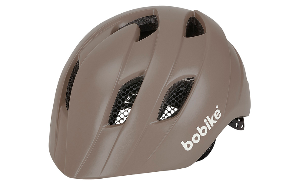 Фотография Шлем велосипедный детский Bobike Exclusive Plus размер S (52-56 см), Коричневый
