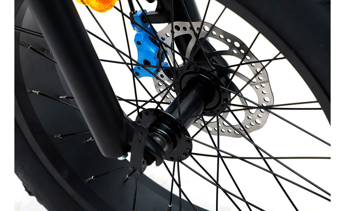 Фотографія Електровелосипед фетбайк IDPOO IM-J1 (750 Вт; 15,6 Ah 48 В) 20х4", чорний 6