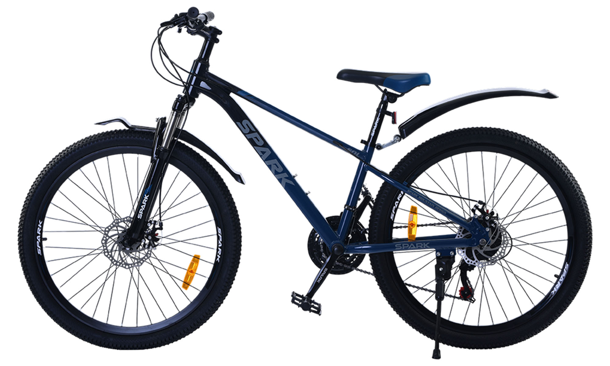 Велосипед SPARK SOL 26", размер XS, рама 13", год 2026, тёмно-синий с синим 2 Велосипед SPARK SOL 26", размер XS, рама 13", год 2026, тёмно-синий с синим 2