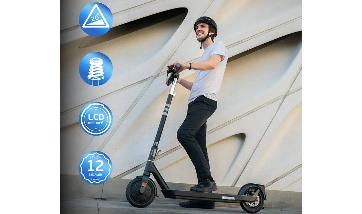 Электросамокат OKAI ES20-NEON 9" 300(600)W, 9.8Ah, NFC, App, черный 11 Электросамокат OKAI ES20-NEON 9" 300(600)W, 9.8Ah, NFC, App, черный 11