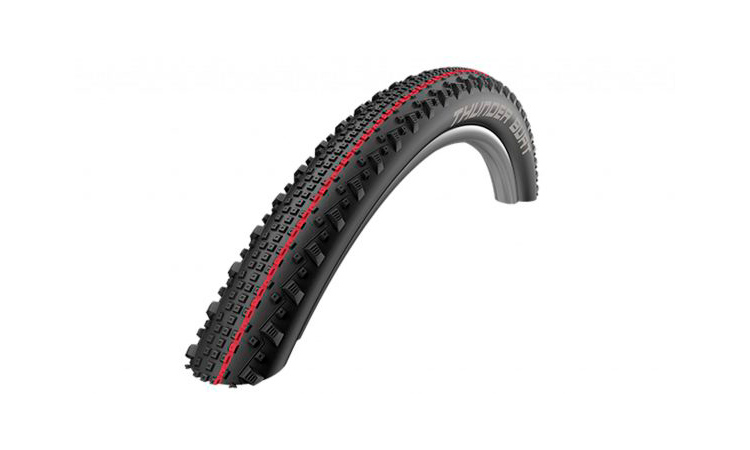 Фотография Покрышка Schwalbe 27.5x2.10 650B (54-584) THUNDER BURT SnakeSkin, TL-Easy, Evolutoin Folding B/B-SK HS451 Addix Speed 67EPI EK black