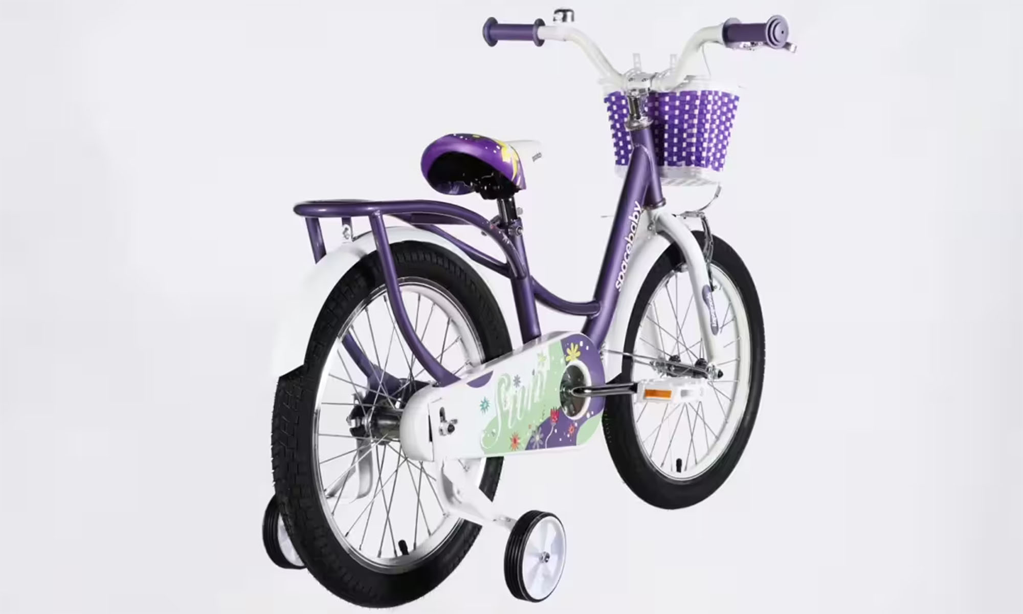 Велосипед SPACE KID SUN BH 18", розмір XXS, рама-10", рік 2026, фіолетовий 3