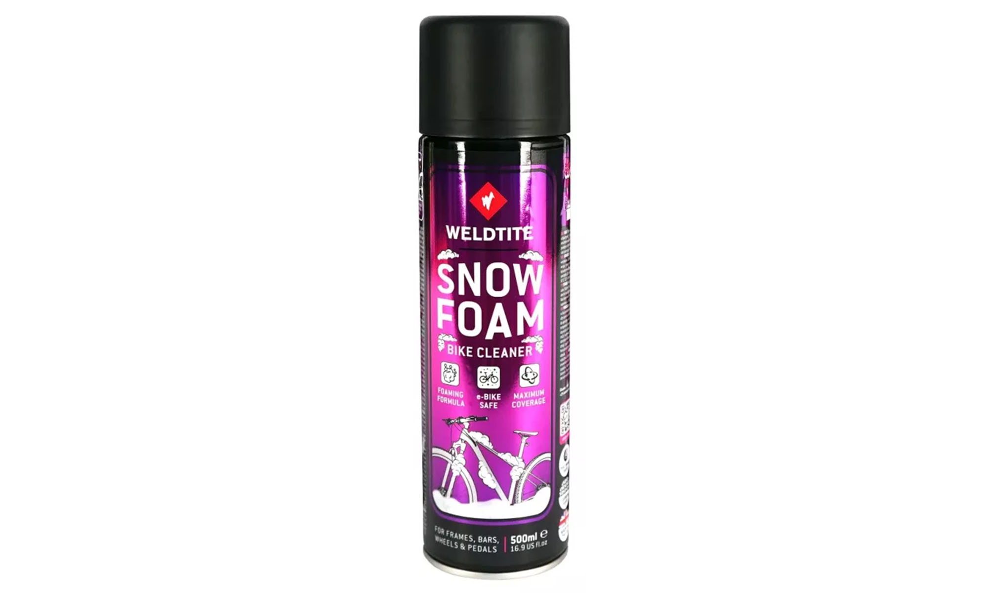 Очиститель велосипеда Weldtite 03098 Snow Foam Bike Cleaner, сухая пена, аэрозоль, 500мл Очиститель велосипеда Weldtite 03098 Snow Foam Bike Cleaner, сухая пена, аэрозоль, 500мл