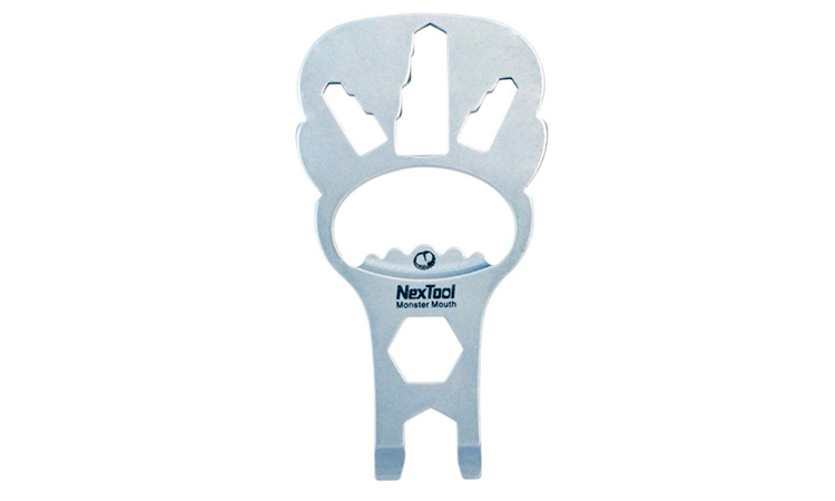 Фотографія Міні-мультитул NexTool BOTTLE OPENER Monster Mouth KT5010B сріблястий