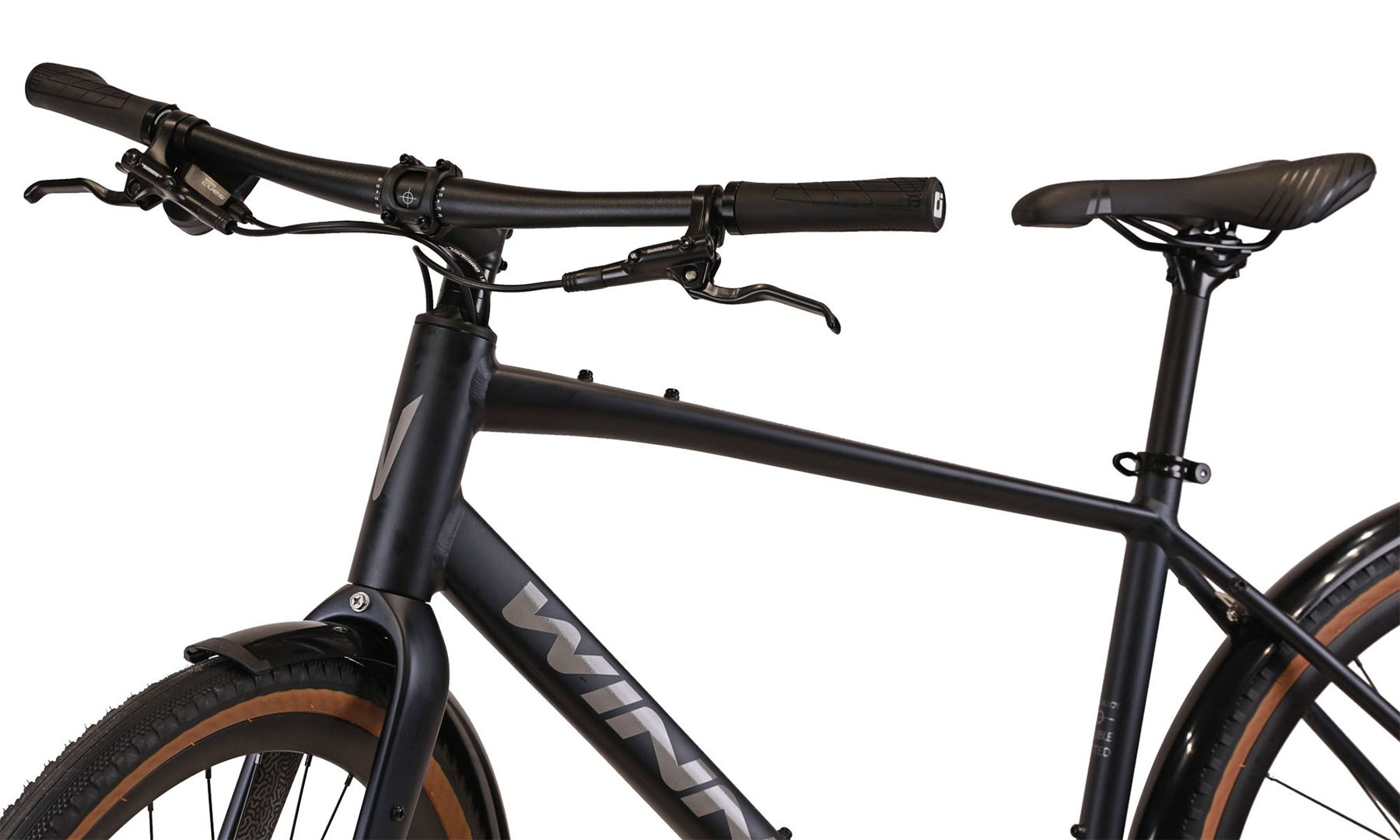 Велосипед Winner TRAFFIC 28" (700c), розмір рами M (54 см), 2025, Чорний (мат) 8