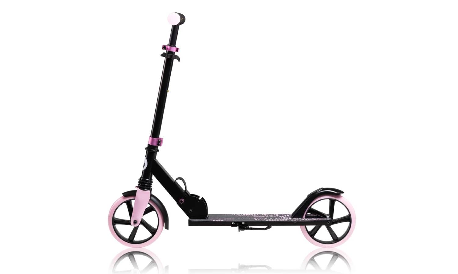 Детский самокат Lionelo Luca BLACK CARBON PINK 7