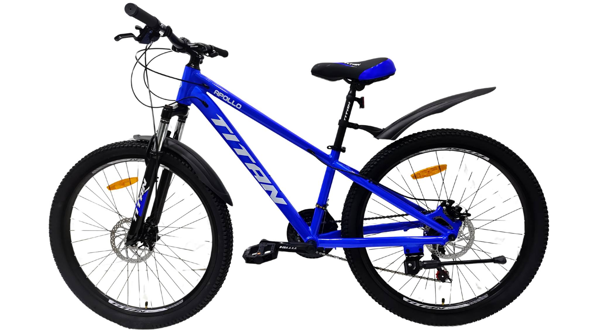 Фотография Велосипед Titan APOLLO 26", размер XS рама 13" (2024), Синий