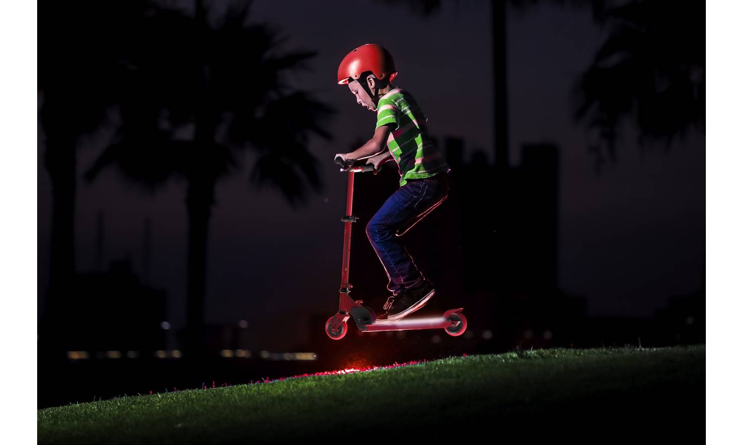 Самокат Neon Dynamo красный 6