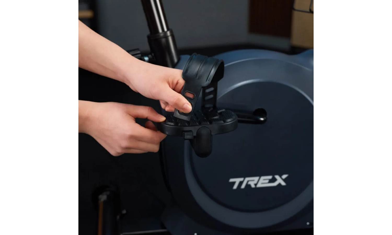 Велотренажер Trex Sport TX-350MB RIZE магнитный синий 4