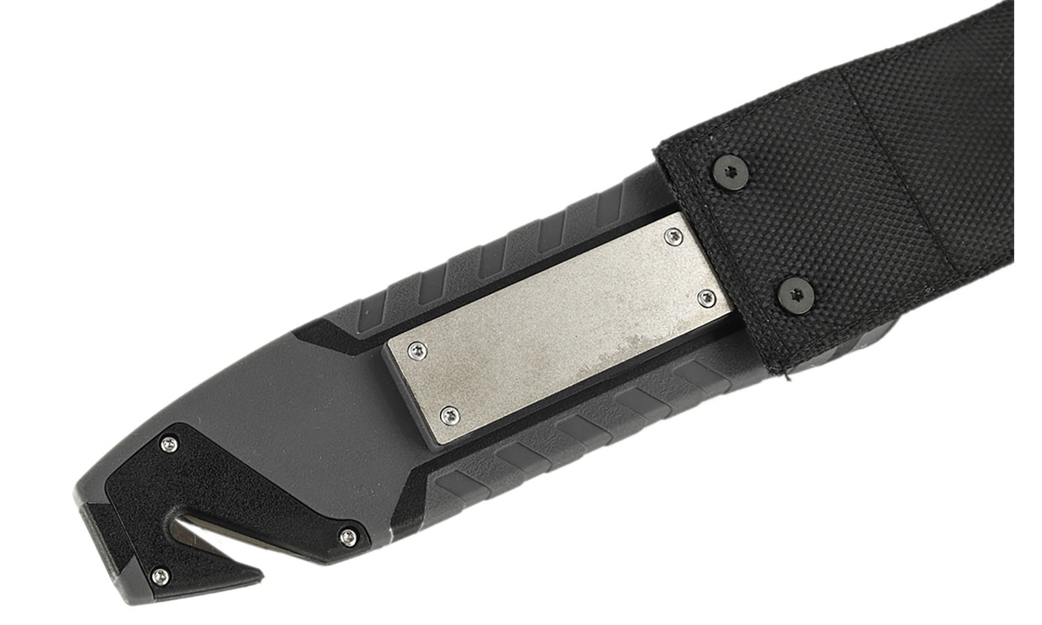 Нож Ganzo G8012V2-GY серый (G8012V2-GY) с паракордом 2