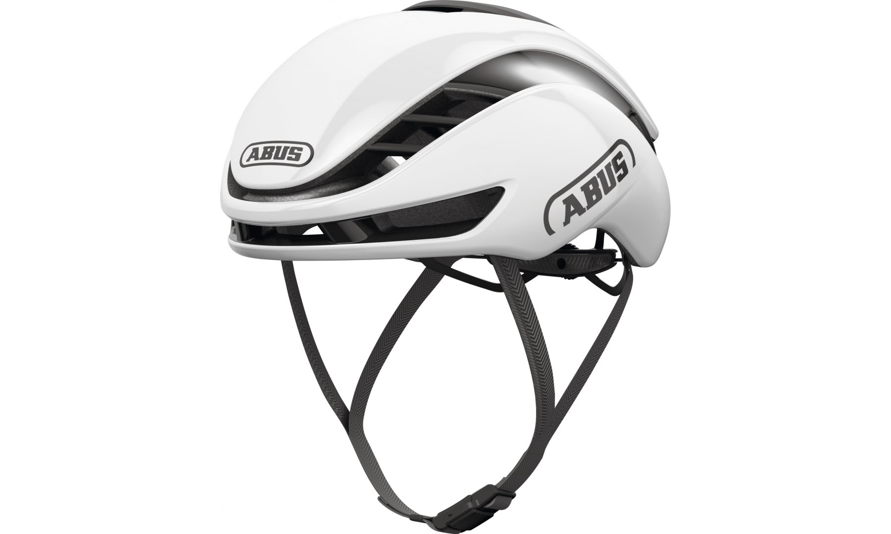 Велошлем спортивный ABUS GAMECHANGER 2.0 MIPS shiny white, размер L (57-61 см), белый 6