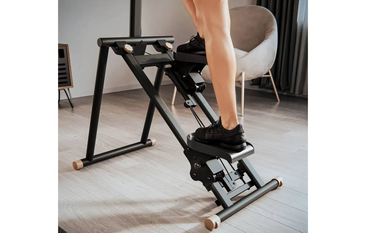 Степпер ступеньчатый Hop-Sport HS-100B Piker черный 3 Степпер ступеньчатый Hop-Sport HS-100B Piker черный 3