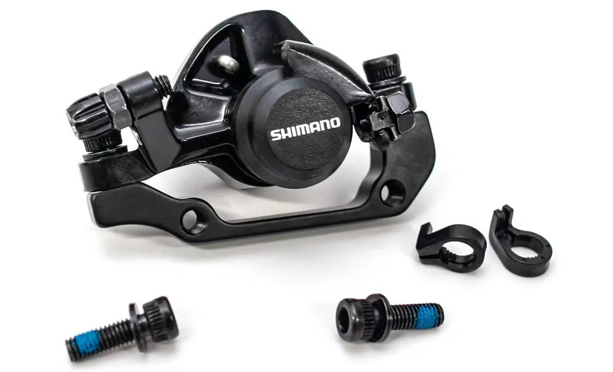 Суппорт тормозов Shimano BR-TX805, задний, 160мм, черный 