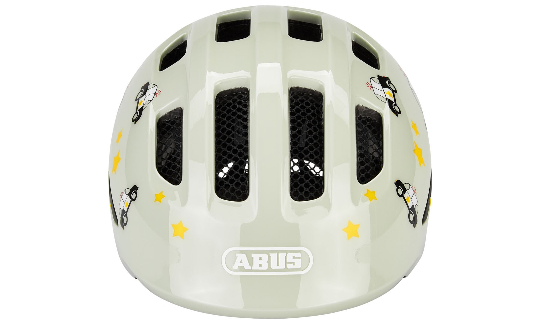 Велошлем детский ABUS SMILEY 3.0 Grey Police, размер M (50-55 см), серая полиция 7