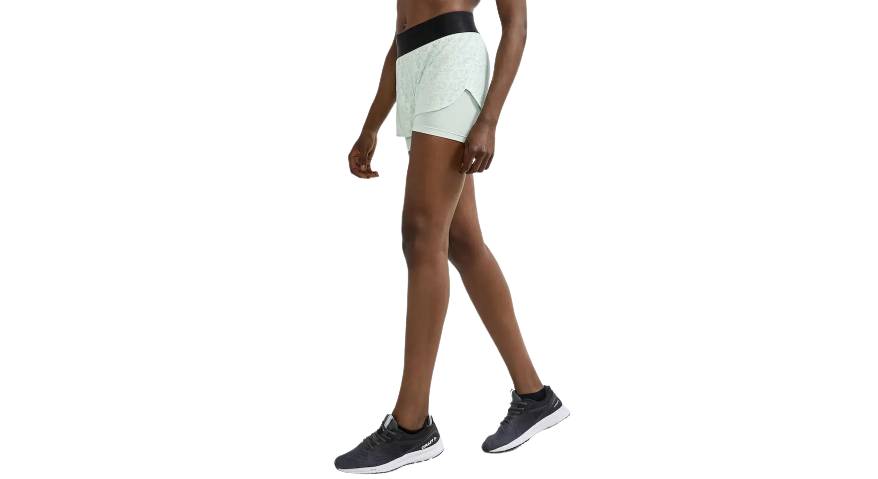 Шорты Craft CORE Charge Logo Shorts женские, размер S, сезон SS 21, бирюзовый 2