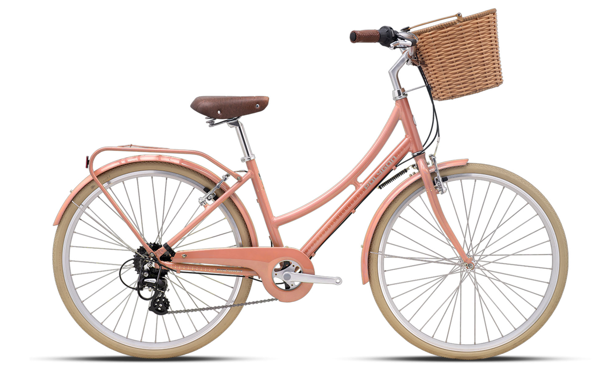 Велосипед POLYGON OOSTEN 26", размер S, рама 16", год 2026, розовый (TA) 