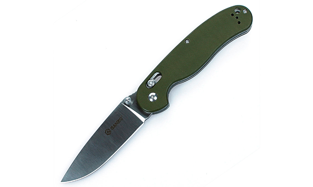 Фотография Складной нож Ganzo G727 зеленый