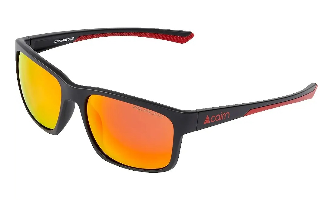 Фотографія Окуляри Cairn Swim Polarized 3 mat black-red