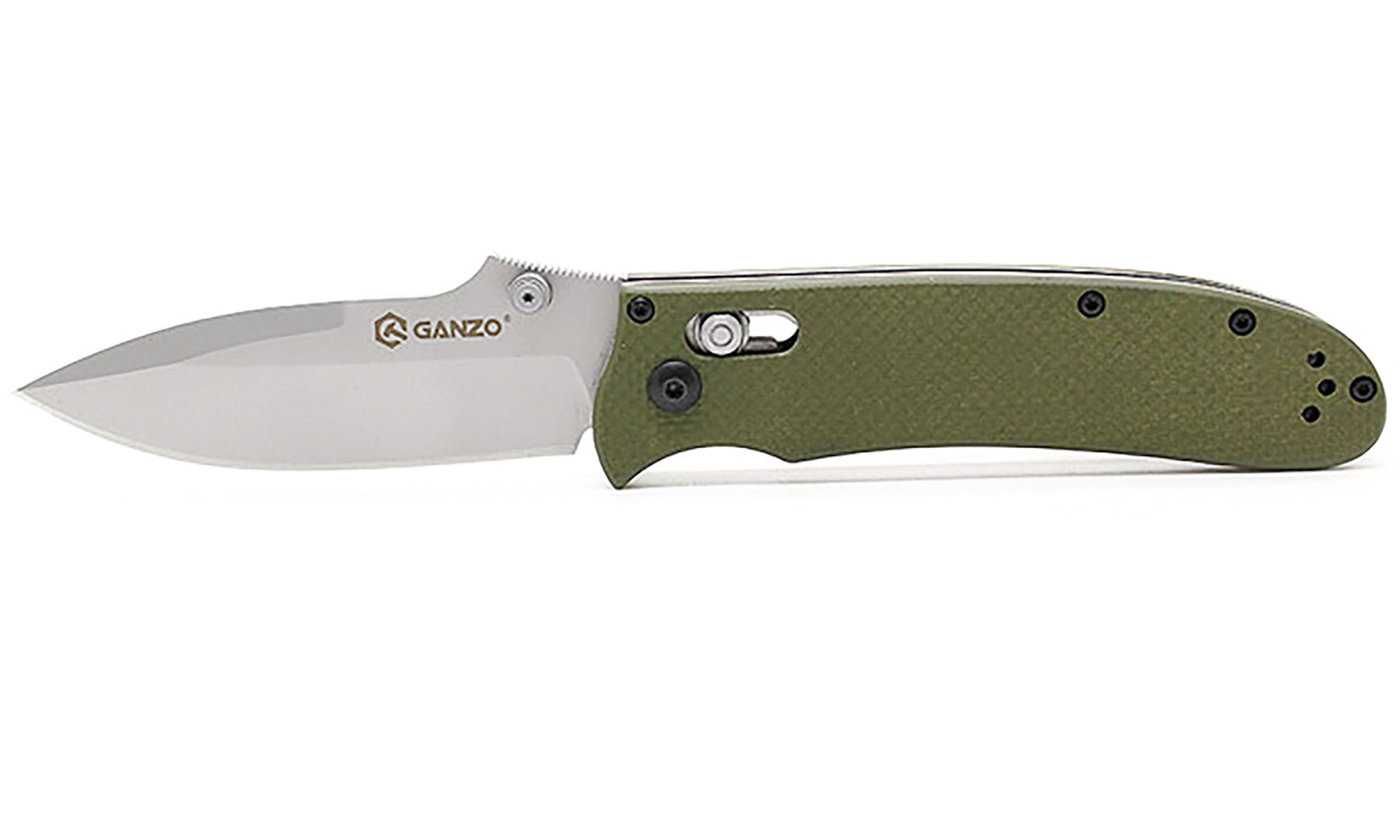 Ніж складаний Ganzo G704 зелений 4