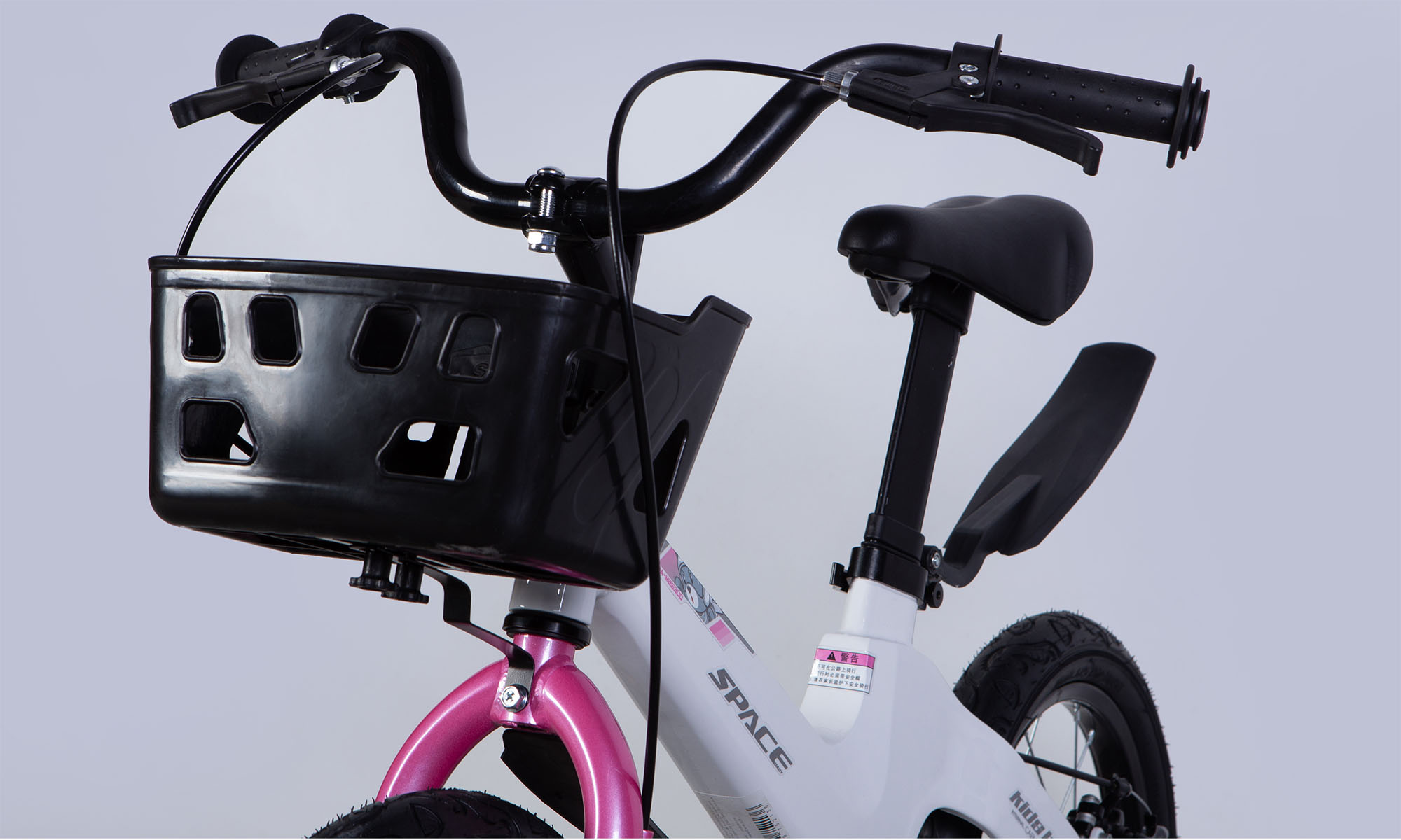 Велосипед SPACE KID MOON DD 16", розмір XXS, рама-9", 2025, білий 7