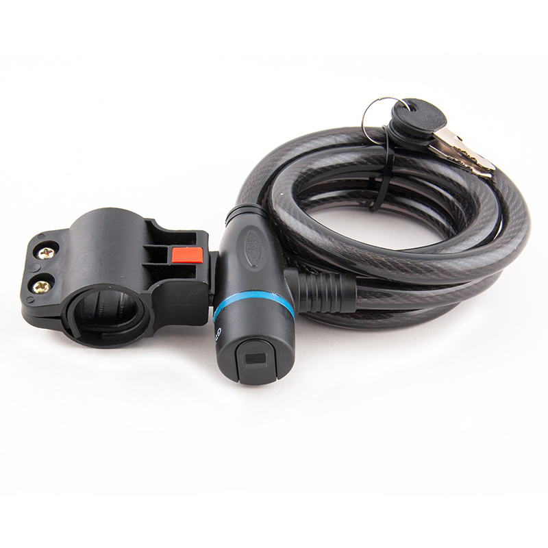 Велозамок спіральний Grey's 12*1500мм 3