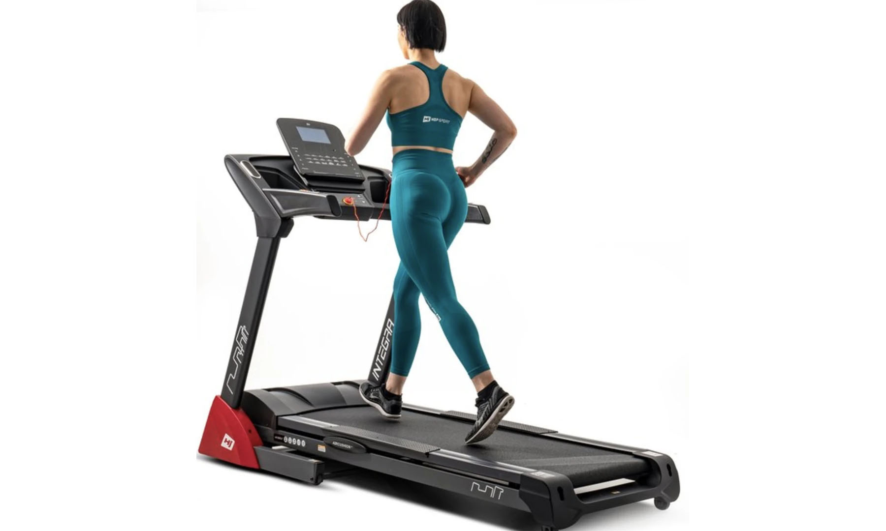 Фотография Беговая дорожка Hop-Sport HS-2800LB Integra, черная 2
