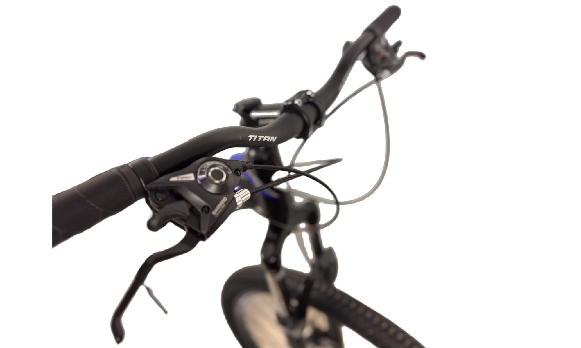 Велосипед CrossBike Everest 27.5", размер S, рама 15", год 2024, Чёрный-Синий 2