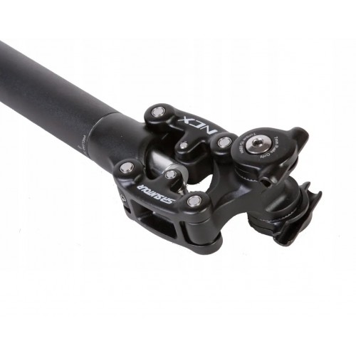 Підсідельна труба Suntour NCX амортизована 350/27.2мм, Чорний 2