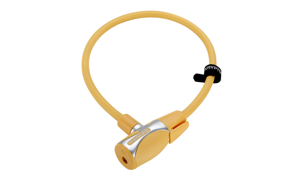 Фотографія Велозамок кабель KRYPTONITE KRYPTOFLEX 1265 жовтий