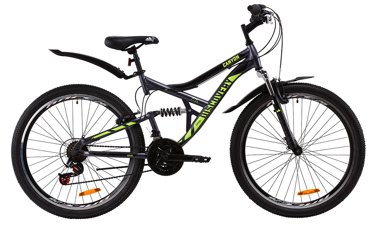 Велосипед Discovery 26" CANYON (2020) 2020 Сіро-жовтий 6