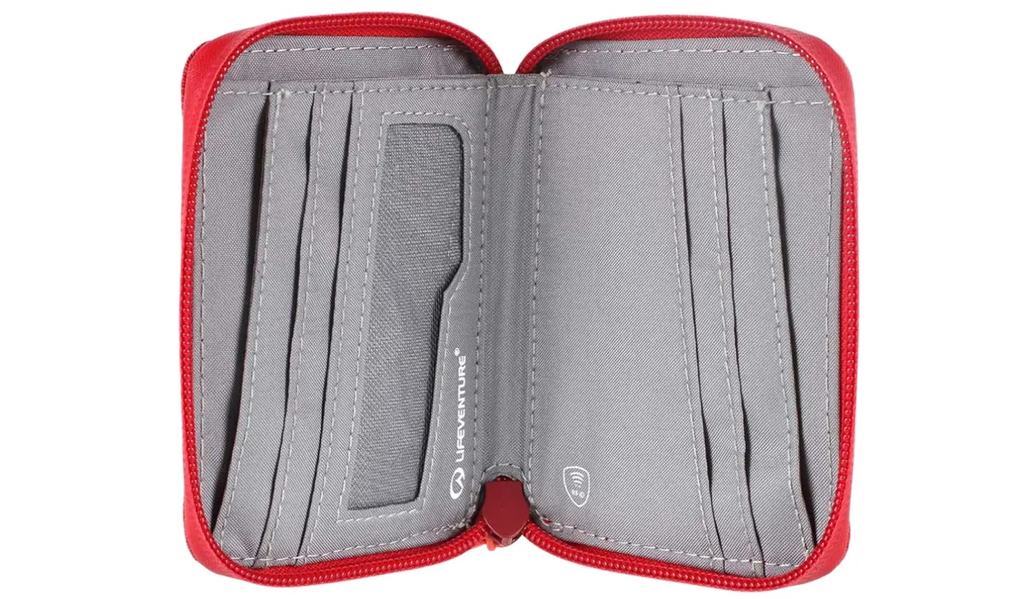Кошелек Lifeventure Recycled RFID Bi-Fold Wallet raspberry 3