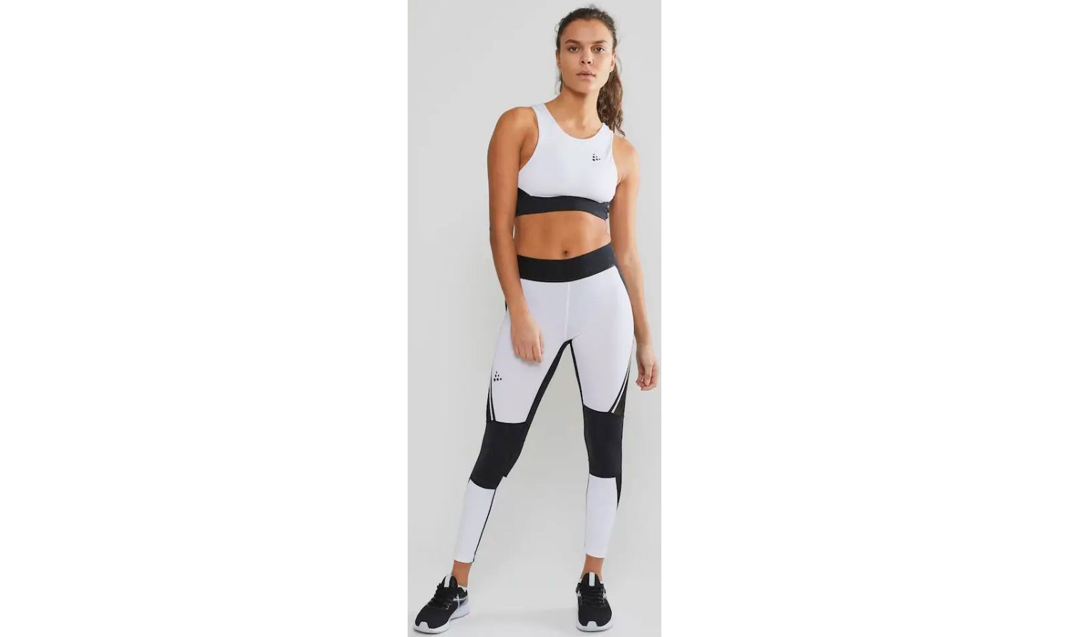 Женский топ Craft UNTMD Cropped Singlet размер XS, сезон AW 19, белый 4