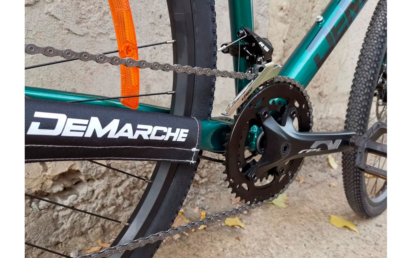 Велосипед DeMARCHE Gravel Point 2x9 28" размер М 2022 Зеленый 7